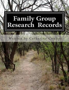 Paperback Family Group Research Records: A Family Tree Research Workbook Book