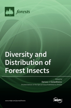 Hardcover Diversity and Distribution of Forest Insects Book
