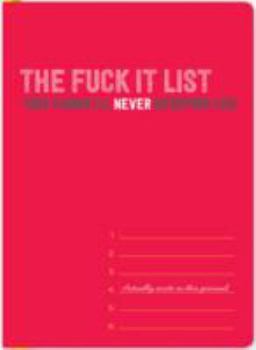 Diary Knock Knock Fuck It List Journal Book