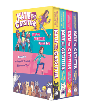 Paperback Katie the Catsitter: Kitty Carrier Box Set (Books 1-4): (A Graphic Novel Boxed Set) Book