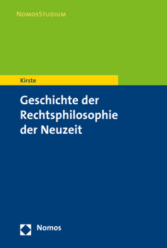 Paperback Geschichte Der Rechtsphilosophie Der Neuzeit [German] Book