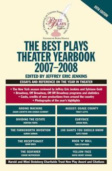 Hardcover The Best Plays Theater Yearbook 2007-2008 Book