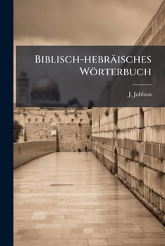 Paperback Biblisch-hebräisches Wörterbuch Book