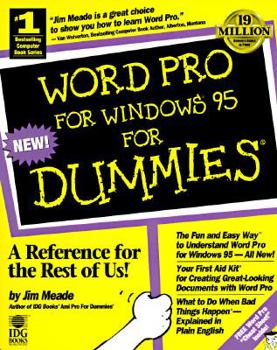 Paperback Word Pro for Windows 95 for Dummies Book