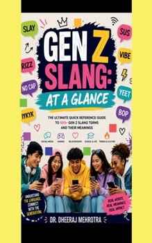 Paperback Gen Z Slang: At a Glance Book