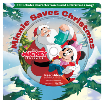 Board book Minnie Saves Christmas Readalong Storybook & CD Book