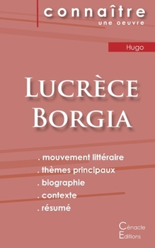 Paperback Fiche de lecture Lucrèce Borgia (Analyse littéraire de référence et résumé complet) [French] Book