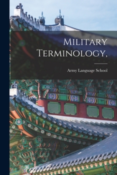 Paperback Military Terminology, Book