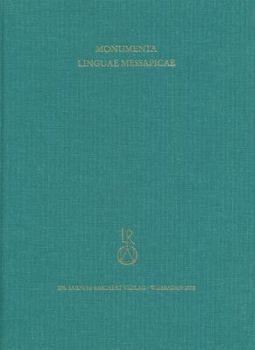 Hardcover Monumenta Linguae Messapicae [German] Book