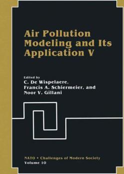 Paperback Air Pollution Modeling and Its Application V Book