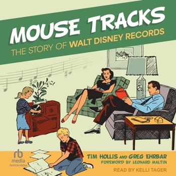 Audio CD Mouse Tracks: The Story of Walt Disney Records Book