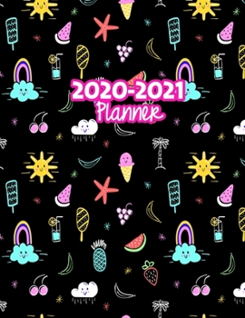 2020-2021 Planner: Two Year Calendar Organizer and Goal Journal | January 2020 - December 2021 Daily, Weekly and Monthly Planner Book with Back Sticker Expression Wall for 2 Years | Design Code 449942