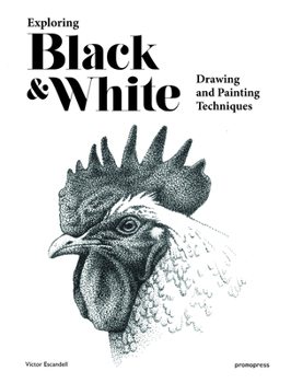 Hardcover Exploring Black and White: Drawing and Painting Techniques Book