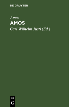 Hardcover Amos [German] Book