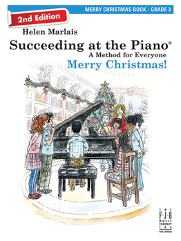 Paperback Succeeding at the Piano, Merry Christmas Book - Grade 3 Book
