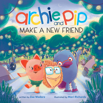 Hardcover Archie and Pip Make a New Friend Book