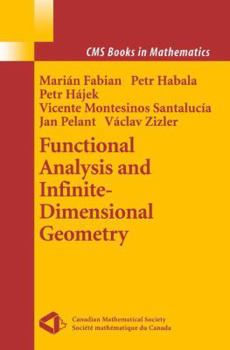 Paperback Functional Analysis and Infinite-Dimensional Geometry Book