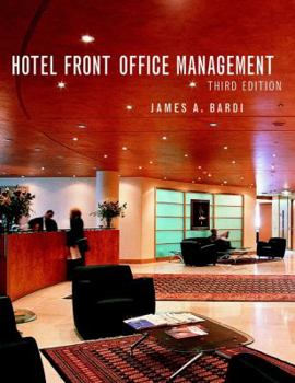 Hardcover Hotel Front Office Management Book