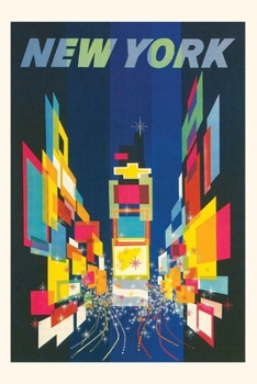 Paperback Vintage Journal Travel Poster, New York City Book