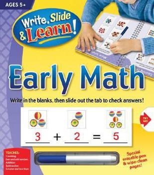 Spiral-bound Early Math [With Erasable Pen] Book