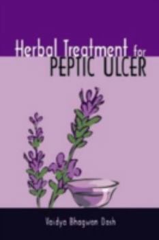 Paperback Herbal Treatment for Peptic Ulcer Book