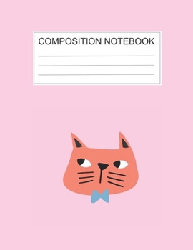 Composition notebook: Ruled (8.5 x 11 in), 110 Pages: Diary Book For Girl, Journal Notebook For Kids, Writing Journal Lined, Cute Pets (8.5 x 11 in), 110 Pages (cute composition pink)