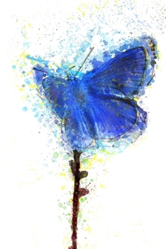 Paperback Notebook Journal: Vintage Butterfly Water Color Blank Lined Journal Notebook Beautiful High Quality 6x9 120-Page Butterflies Writing Jou Book