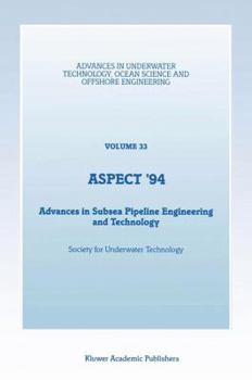 Paperback Aspect '94: Advances in Subsea Pipeline Engineering and Technology Book