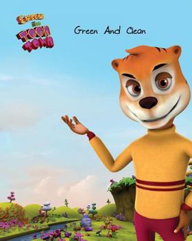 Paperback Sonu In Toon Town: Green And Clean Book