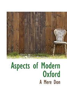 Paperback Aspects of Modern Oxford Book