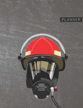 Paperback Planner: Firefighter 2 Year Monthly Planner with Note Pages (24 Months) - Jan 2020 - Dec 2021 - Month Planning - Appointment Ca Book