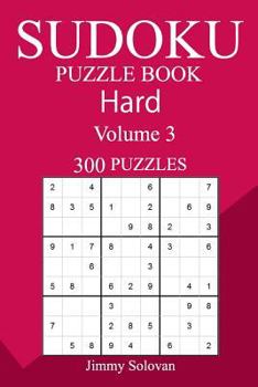 Paperback 300 Hard Sudoku Puzzle Book