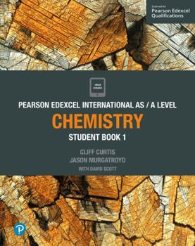 Paperback Pearson Edexcel International AS Level Chemistry Student Boo Book