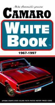 Paperback Camaro White Book, 1967-1997 Book