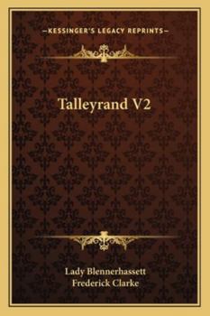 Paperback Talleyrand V2 Book