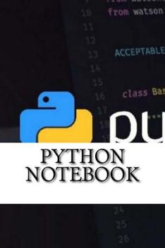 Paperback Python Notebook Book