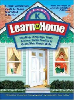 Paperback Learn at Home: Kindergarten Book