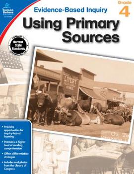 Paperback Using Primary Sources, Grade 4 Book