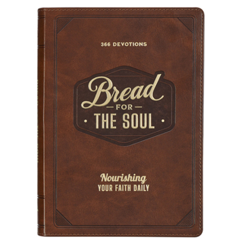 Leather Bound Devotional Bread for the Soul Book