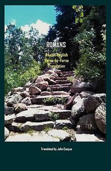 Paperback Romans: A Latin-English, Verse-by-Verse Translation Book