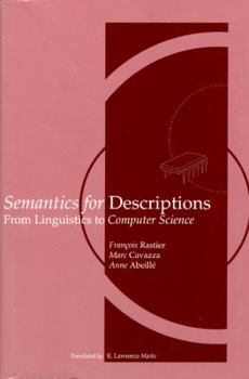 Paperback Semantics for Descriptions, Volume 138 Book