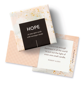 Misc. Thoughtfulls: Hope: 30 Pop-Open Cards with Messages Inside Book