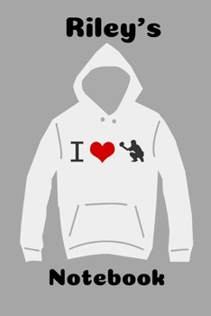 Riley: Baseball Sports Personalized Journal to write in, Game Experiences for Men Women Boys and Girls for gifts holidays