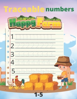 Paperback Traceable numbers 1-5 Book