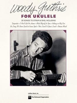 Paperback Woody Guthrie for Ukulele Book