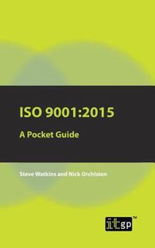 Paperback ISO 9001: 2015 A Pocket Guide Book