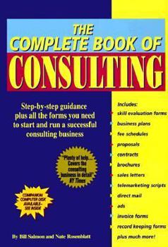 Paperback The Complete Book of Consulting Book