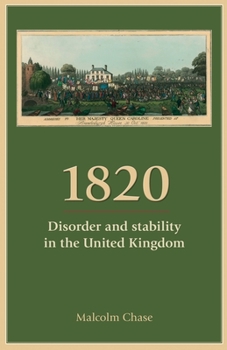 Paperback 1820: Disorder and Stability in the United Kingdom Book