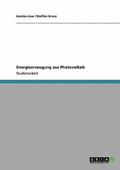 Paperback Energieerzeugung aus Photovoltaik [German] Book