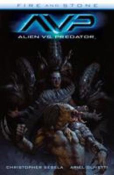 Paperback Alien vs. Predator: Fire and Stone Book